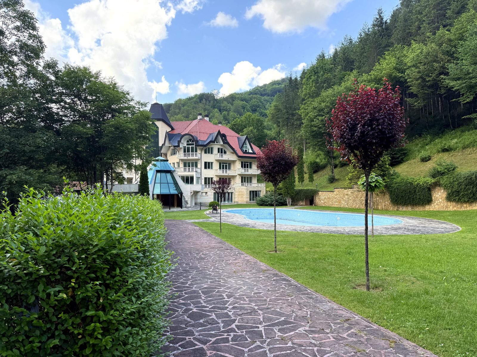 Path to the pool