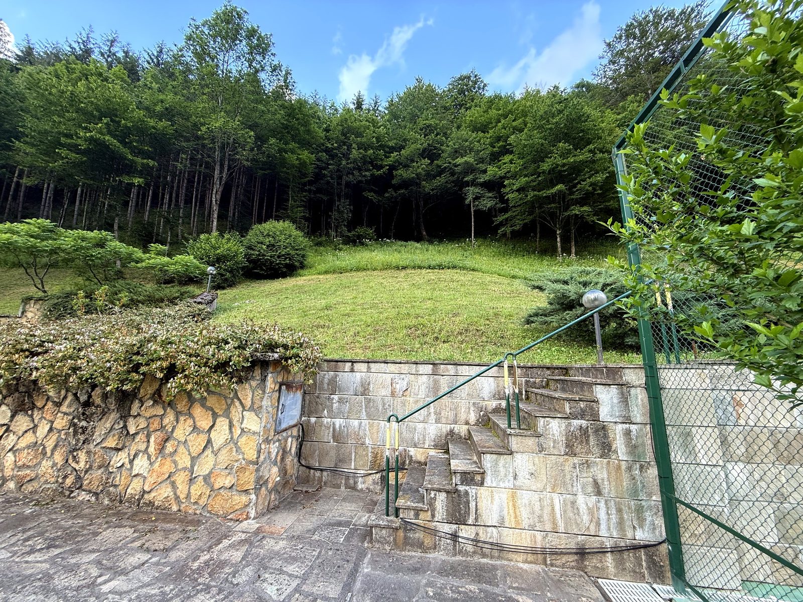 Stone terrace