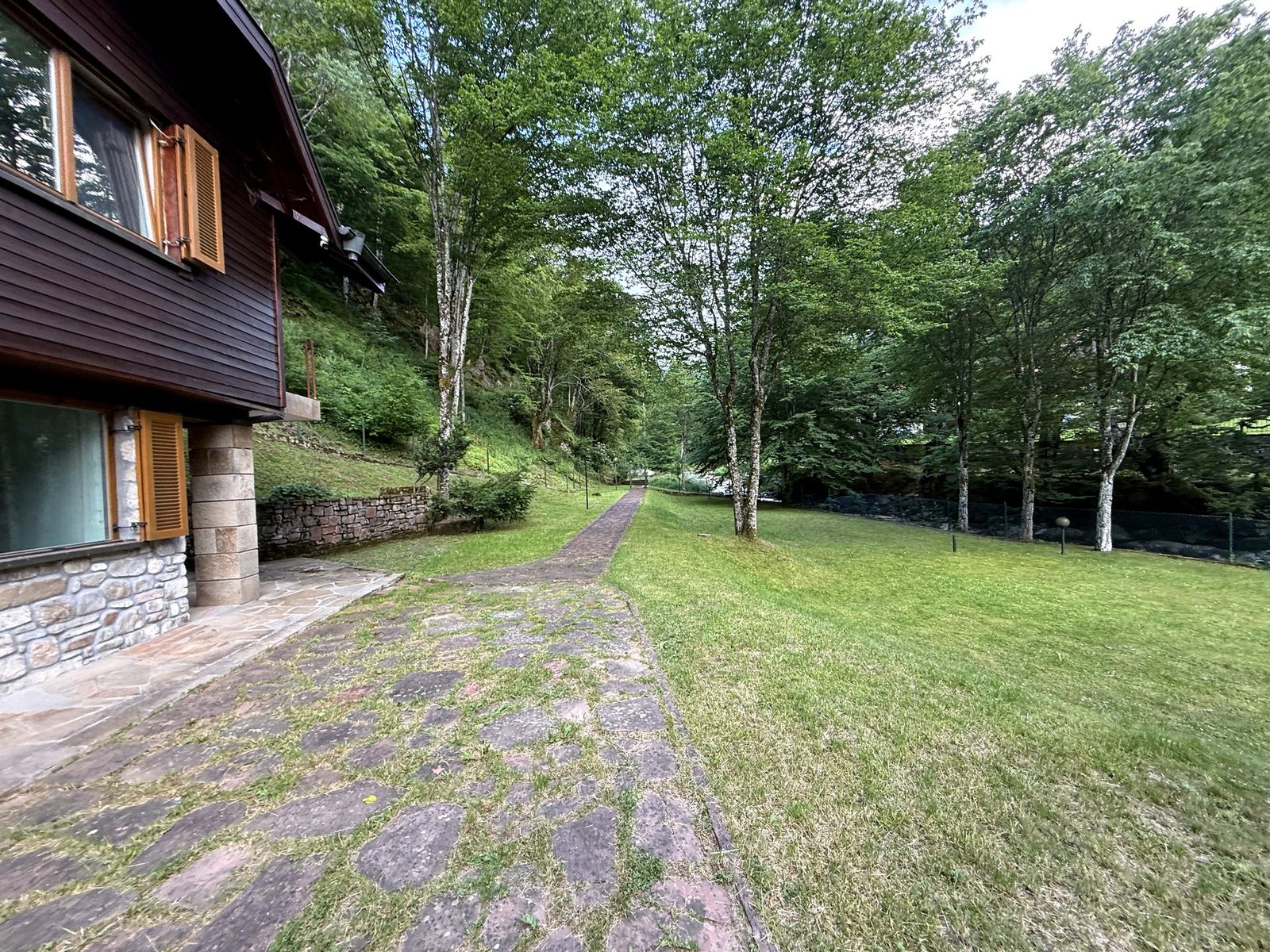 Path by the house